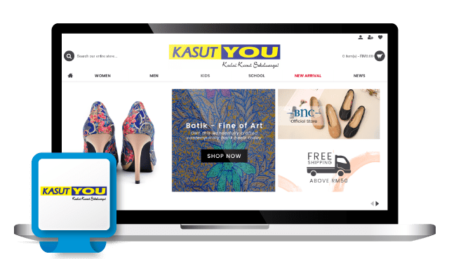 KasutYOU Shopping Cart