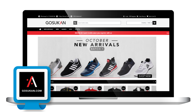 Gosukan - Shopping Cart