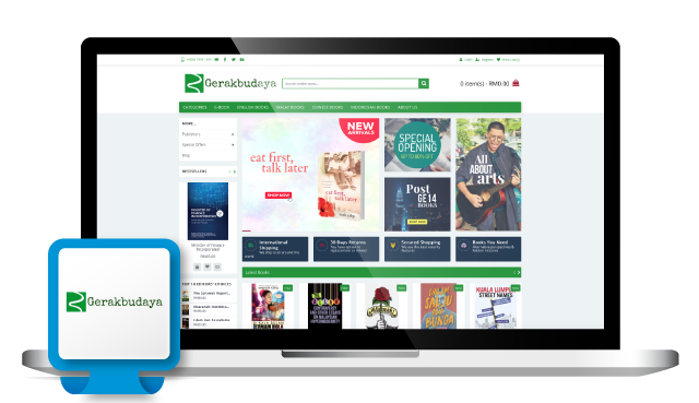 Gerak Budaya - Shopping Cart