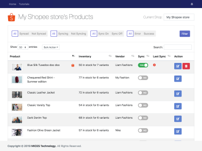 Shopify sync Shopee Shopify sync Shopee