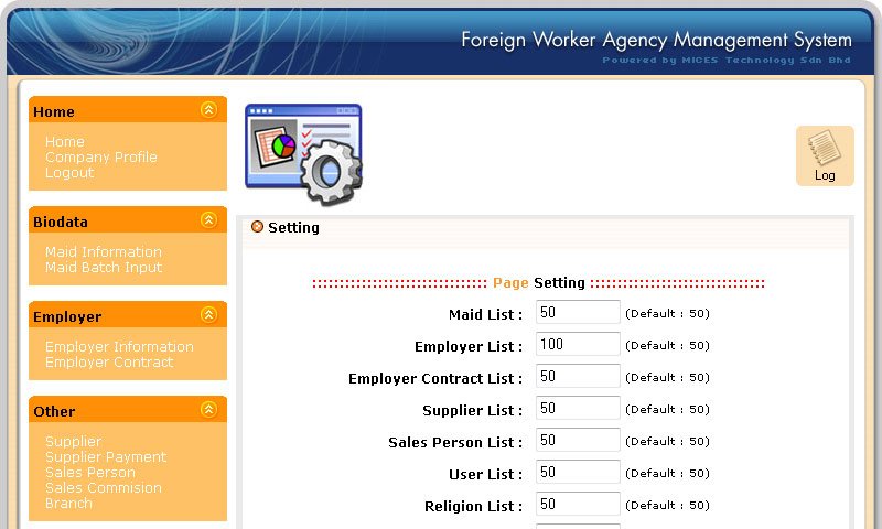 Ajensi Pekerjaan System